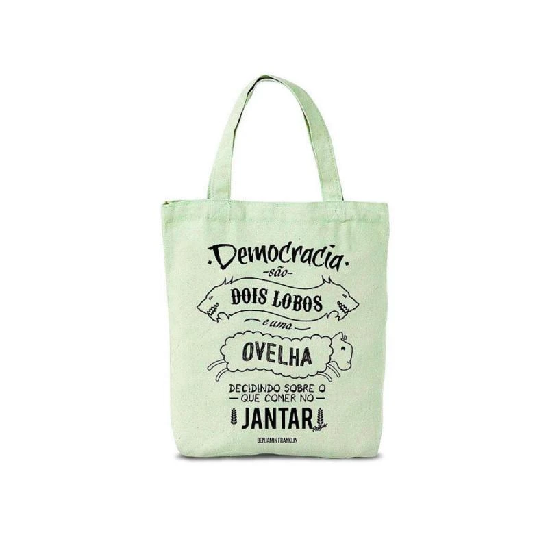 Ecobag algodão cru personalizada