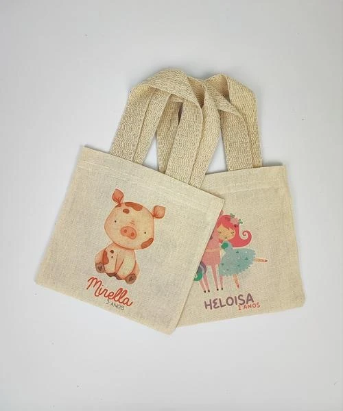 Mini ecobag personalizada